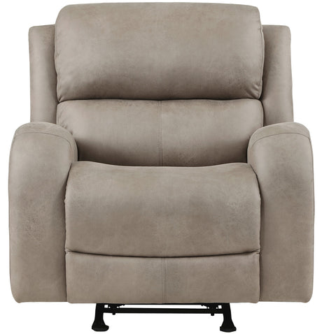 HELIOS Light Brown Reclining Sofa & Loveseat