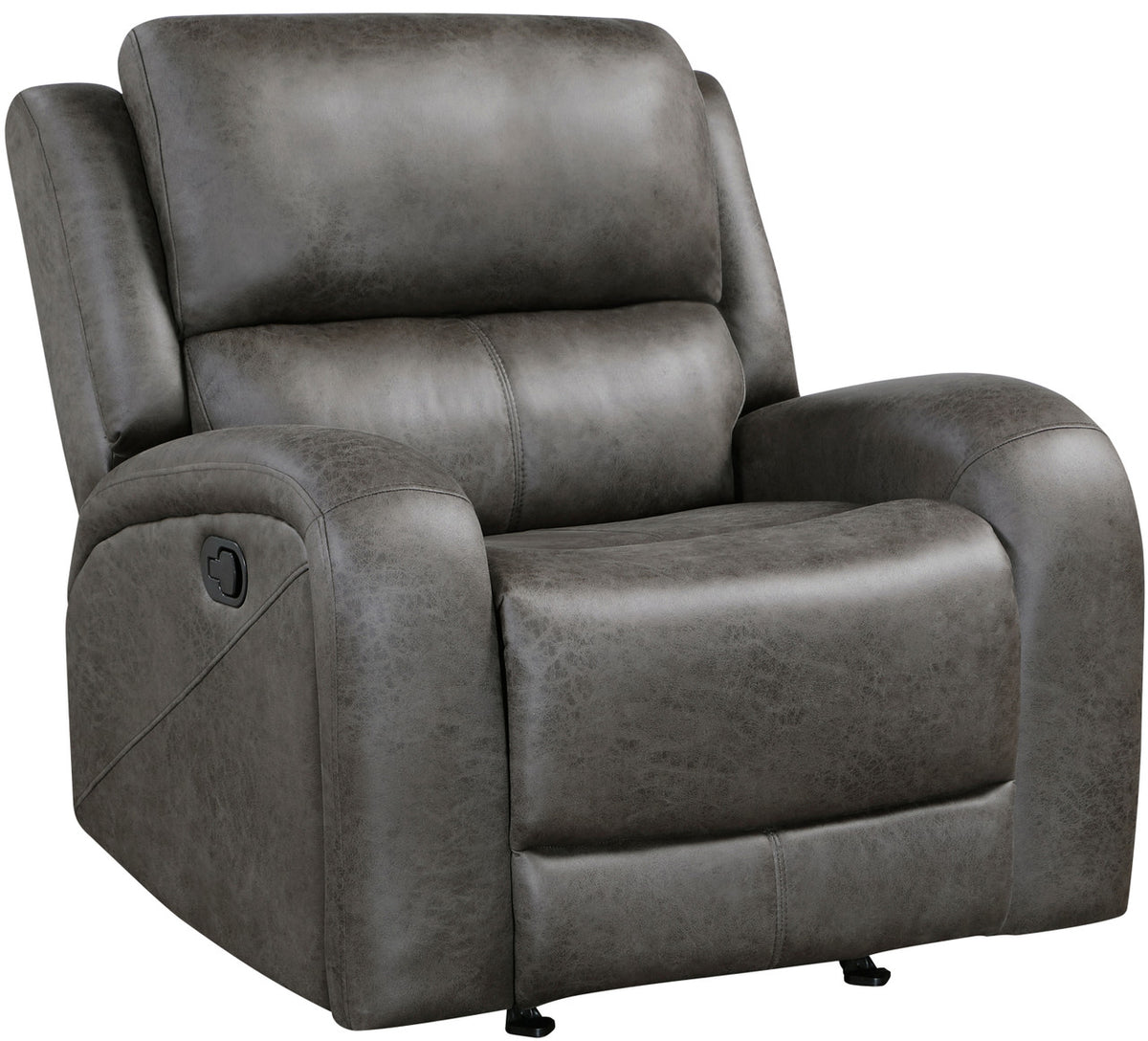 HELIOS Dark Gray 38" Wide x 40" Height Rocker Recliner
