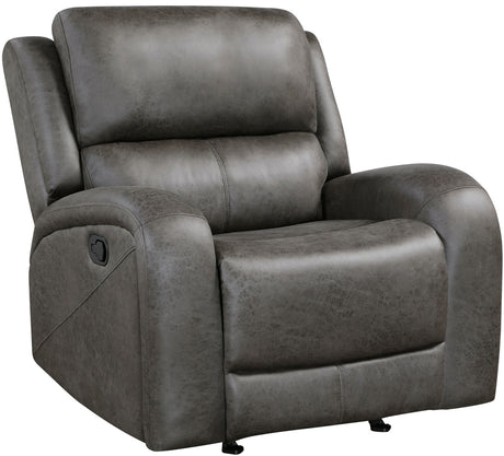 HELIOS Dark Gray 38" Wide x 40" Height Rocker Recliner