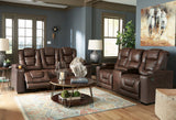 HIDALGO Saddle Power Reclining Sofa & Loveseat