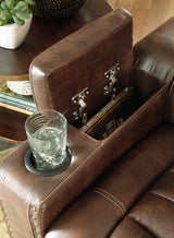 HIDALGO Saddle Power Reclining Sofa & Loveseat
