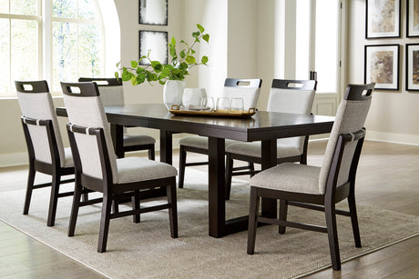 HOLLINS 7 Piece Dining Set