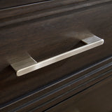 HOLLINS Dark Brown 38" x 54" Chest