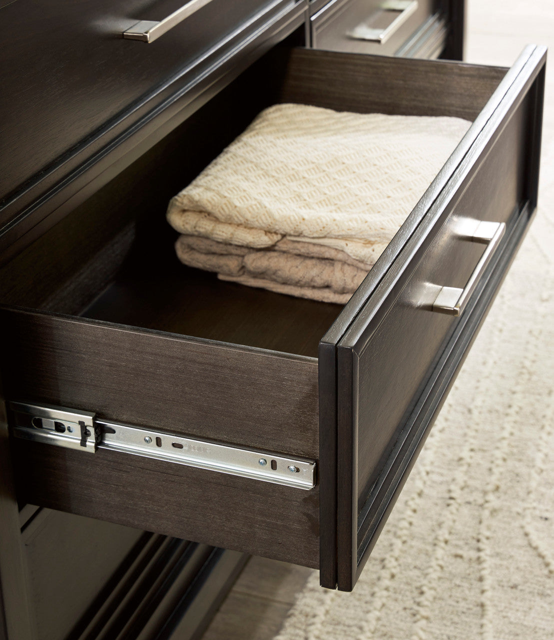 HOLLINS Dark Brown 38" x 54" Chest