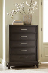 HOLLINS Dark Brown 38" x 54" Chest