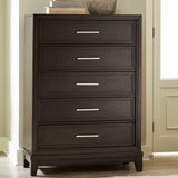 HOLLINS Dark Brown 38" x 54" Chest
