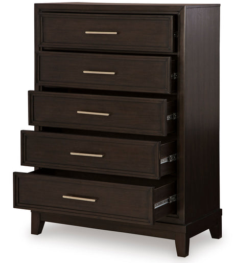 HOLLINS Dark Brown 38" x 54" Chest