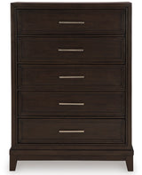 HOLLINS Dark Brown 38" x 54" Chest