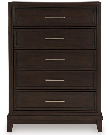 HOLLINS Dark Brown 38" x 54" Chest