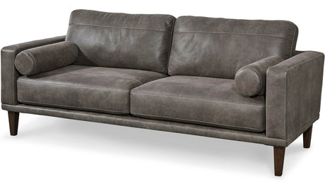 HOLYFIELD Dark Gray 82" Wide Sofa