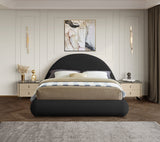 HORITO Black Faux Shearling Bed