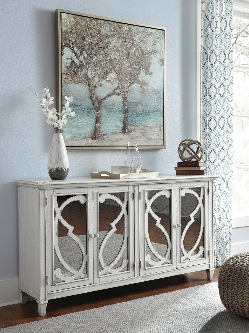 Hailey White Cabinet