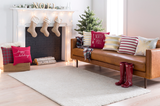 Designer Happy Holidays Pillow