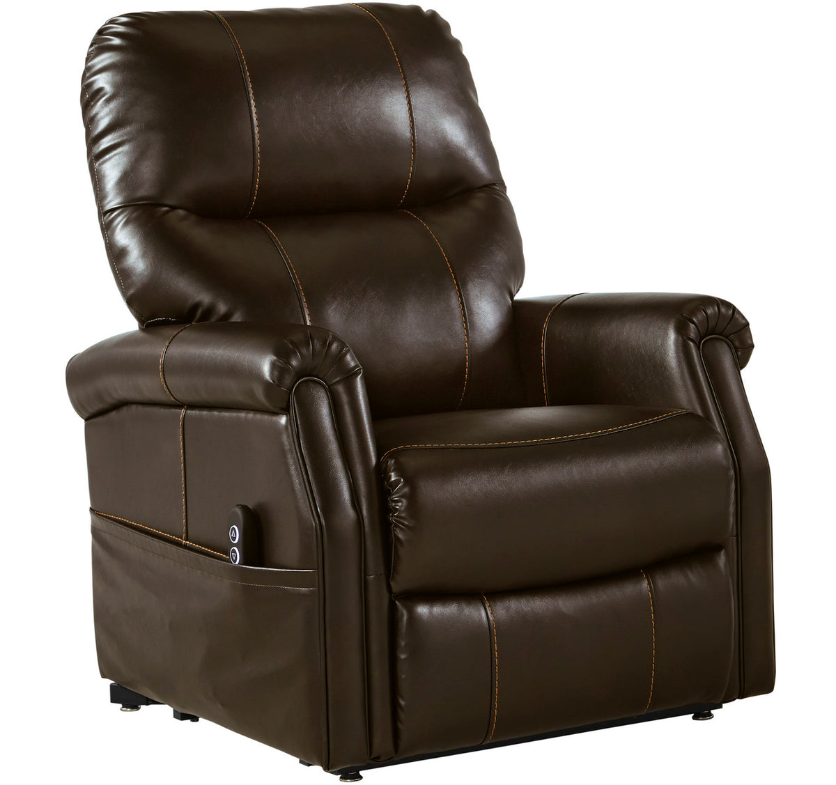 HARDING Brown 31" Wide Power Lift Recliner *Clearance