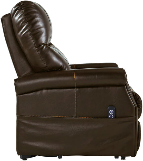 HARDING Brown 31" Wide Power Lift Recliner *Clearance