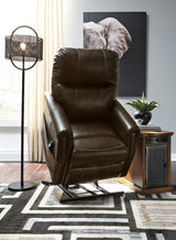 HARDING Brown 31" Wide Power Lift Recliner *Clearance