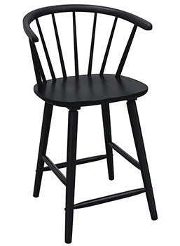 HAROLD Black Counter Chair