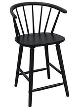 HAROLD Black Counter Chair