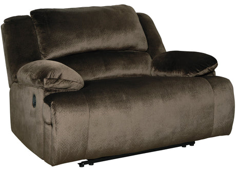 REYMAR Brown 57" Wide Manual Recliner