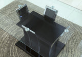 Heizer Black 72" Wide Dining Table