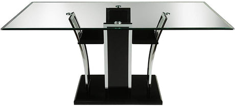 HEIZER Black 7 Piece Dining Set