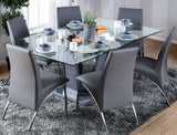HEIZER Gray 7 Piece Dining Set