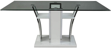 HEIZER White 7 Piece Dining Set