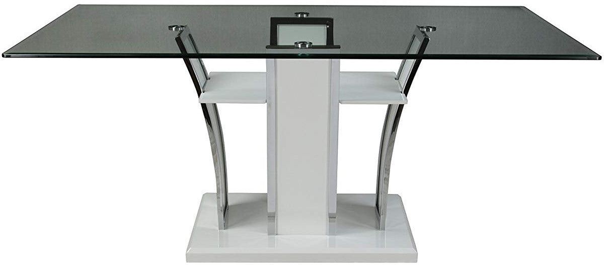 Heizer White 72" Wide Dining Table
