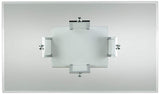 Heizer White 72" Wide Dining Table