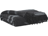 HENRY Black & Gray 50" x 60" Decorative Throw