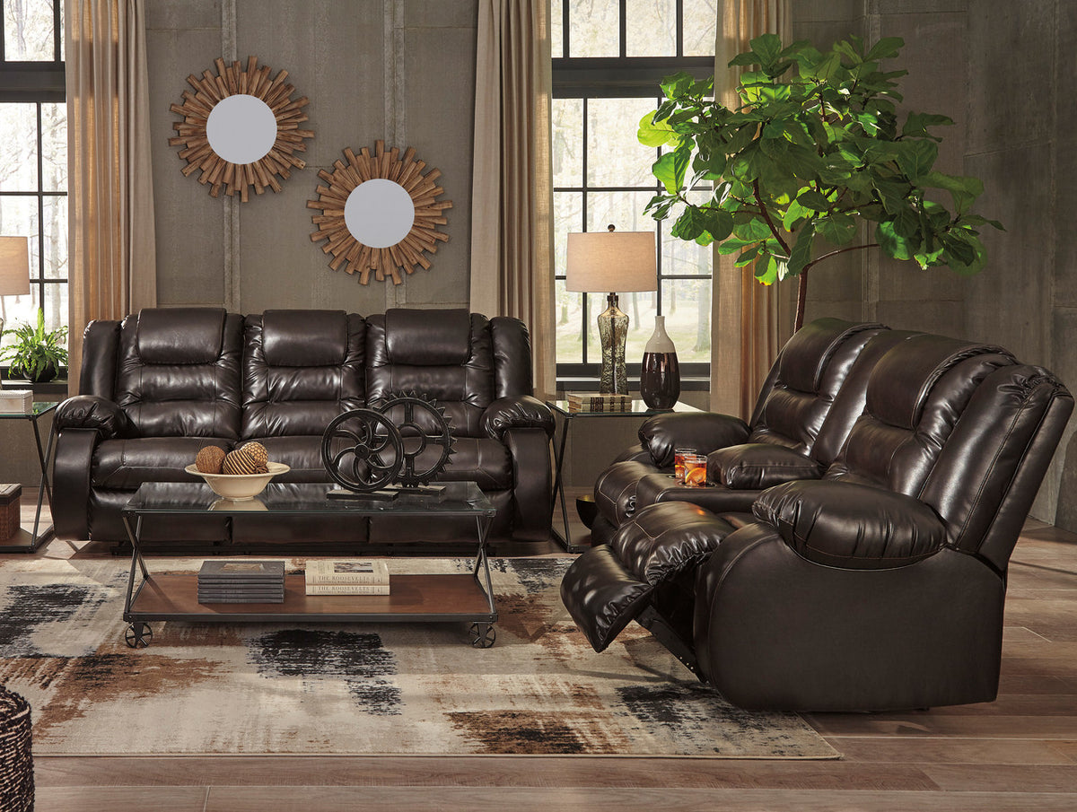HOLTEN Brown Reclining Livingroom