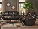 HOLTEN Brown Reclining Livingroom