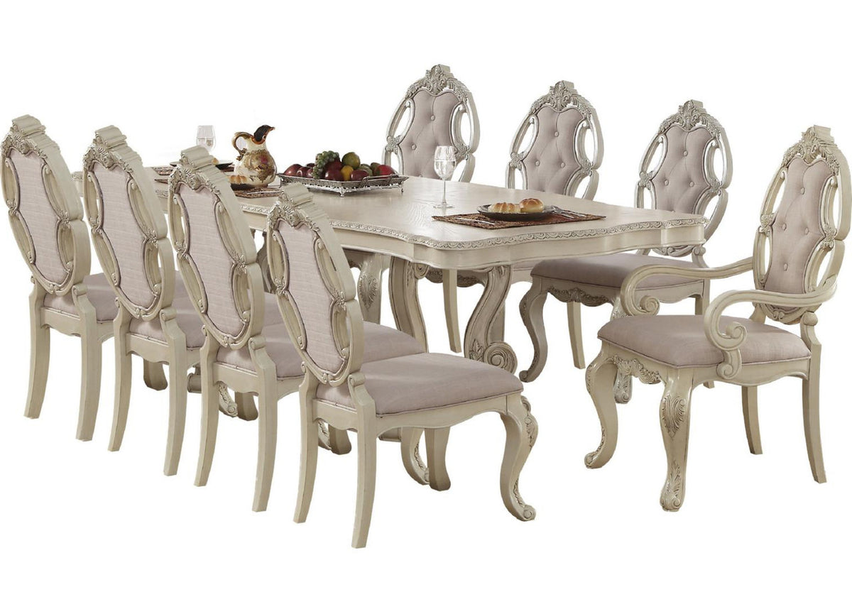 HUMPHREY Ivory 11 Piece Dining Set