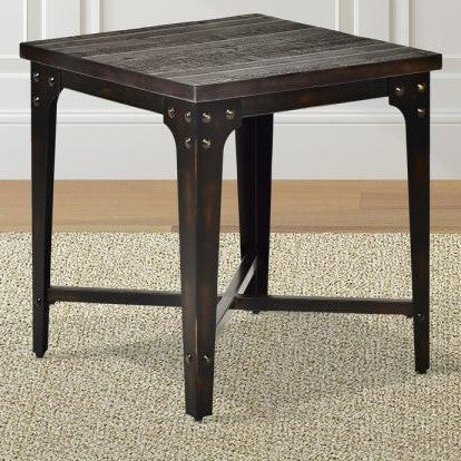 HUNTER 3-PC Dark Brown Lift-Top Occasional Set With Casters