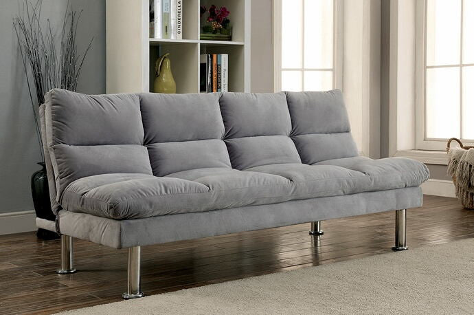 ILEAN Gray 67" Wide Sofa Bed