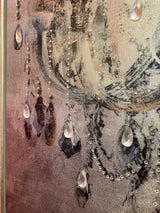 CHANDELIER  24" x 24" Wall Art