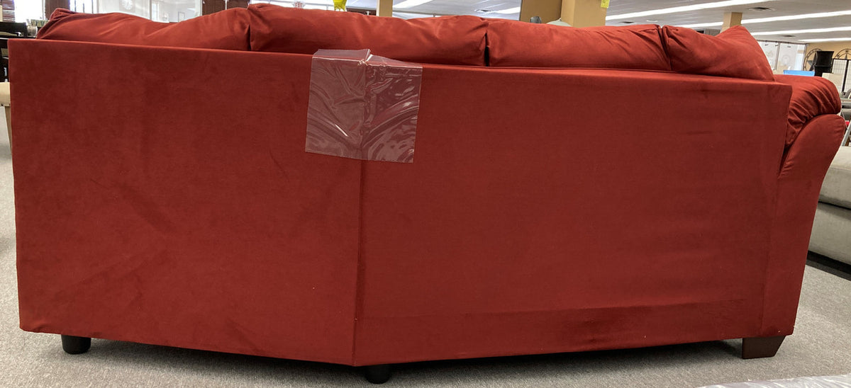 EDELINE Spice LAF Round Loveseat
