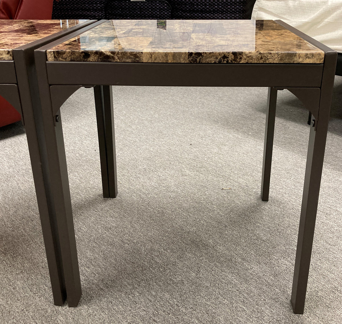ALISA Brown End Tables - Pair