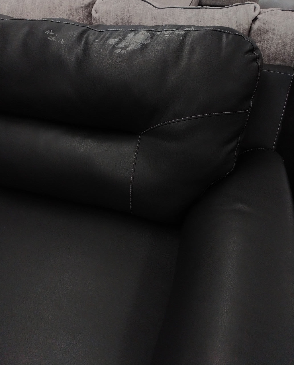 Naya Black 89" Wide Sofa