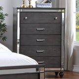 IZZMA Dark Gray 40" Wide Chest