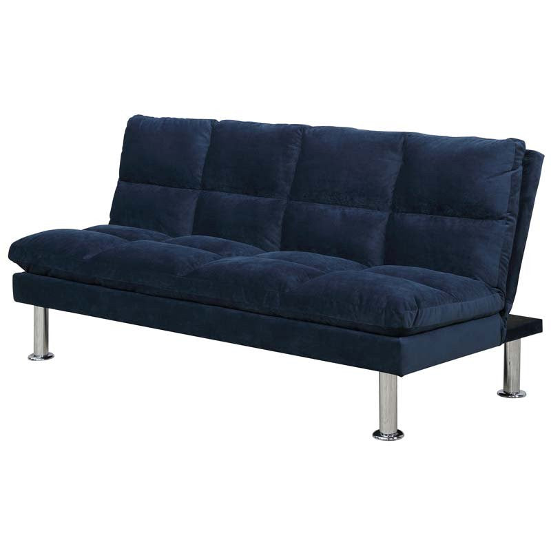 ILEAN Blue 67" Wide Sofa Bed