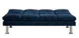 ILEAN Blue 67" Wide Sofa Bed
