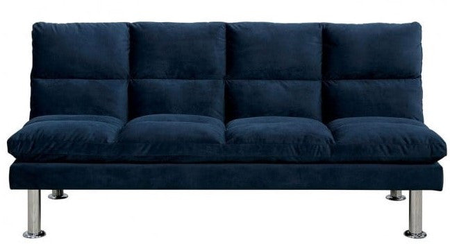 ILEAN Blue 67" Wide Sofa Bed