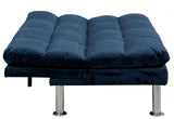 ILEAN Blue 67" Wide Sofa Bed