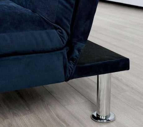 ILEAN Blue 67" Wide Sofa Bed