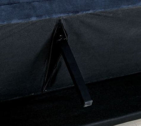 ILEAN Blue 67" Wide Sofa Bed