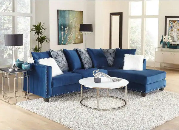 Melon Sapphire Sectional