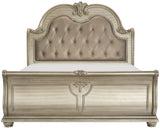 JARISSA Silver 70" Height Bed