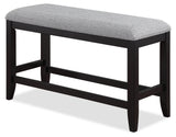 JAVIAN Black 6 Piece Counter Height Set