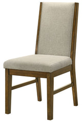 JEMEZ Neutral 19" Wide Dining Chair